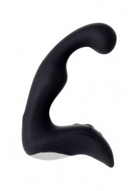 Чёрный изогнутый вибростимулятор простаты Erotist - Erotist Adult Toys - в Энгельсе купить с доставкой
