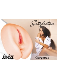 Мастурбатор с 2 тоннелями Satisfaction Gorgeous - Lola Games - в Энгельсе купить с доставкой