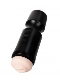 Мастурбатор-ротик A-Toys в черной колбе - A-toys - в Энгельсе купить с доставкой