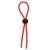 Красное эрекционное лассо с одной бусиной-утяжкой STRETCHY THIN LASSO - Dream Toys - в Энгельсе купить с доставкой
