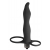 Черная вибронасадка для двойного проникновения Flirtini - 15,9 см. - Lola Games - купить с доставкой в Энгельсе