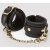 Черные наручники Bound to You Faux Leather Wrist Cuffs - Fifty Shades of Grey - купить с доставкой в Энгельсе