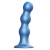 Голубая насадка Strap-On-Me Dildo Plug Balls size L - Strap-on-me - купить с доставкой в Энгельсе