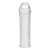 Текстурированная насадка на пенис Clear Textured Penis Enhancing Sleeve Extension - 16,5 см. - BlueLine - в Энгельсе купить с доставкой