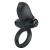 Черное эрекционное кольцо с вибрацией Adrien - Baile - в Энгельсе купить с доставкой