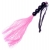 Розовая силиконовая плеть - 35,5 см. - Boys of Toys - купить с доставкой в Энгельсе