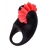 Чёрно-красное эрекционное виброкольцо Erotist - Erotist Adult Toys - в Энгельсе купить с доставкой