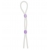 Прозрачное эрекционное кольцо-лассо SILICONE LASSO COCK RING DUAL BEADS - NMC - в Энгельсе купить с доставкой