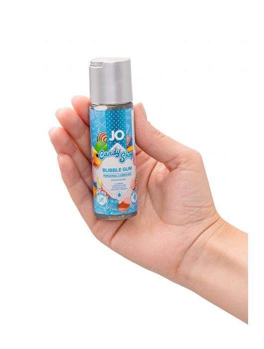Смазка на водной основе Candy Shop Bubblegum с ароматом жвачки - 60 мл. - System JO - купить с доставкой в Энгельсе
