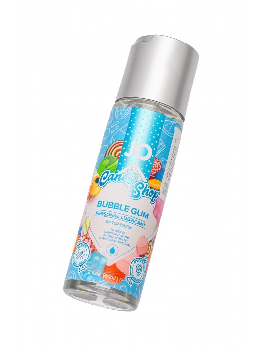 Смазка на водной основе Candy Shop Bubblegum с ароматом жвачки - 60 мл. - System JO - купить с доставкой в Энгельсе