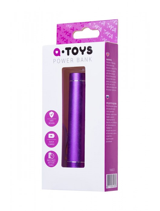 Портативное зарядное устройство A-toys 2400 mAh microUSB - A-toys - купить с доставкой в Энгельсе