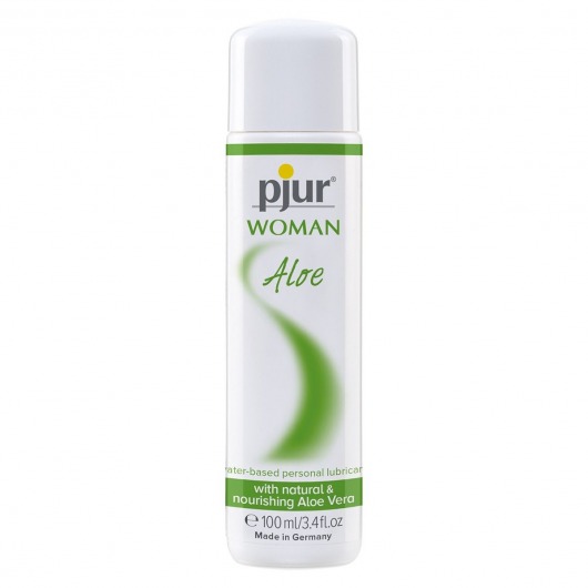 Лубрикант на водной основе pjur WOMAN Aloe - 100 мл. - Pjur - купить с доставкой в Энгельсе