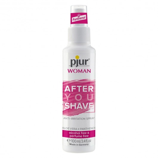 Спрей после бритья pjur WOMAN After You Shave Spray - 100 мл. - Pjur - купить с доставкой в Энгельсе