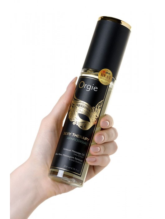 Минеральное массажное масло Orgie Sexy Therapy Afrodisiac - 200 мл. - ORGIE - купить с доставкой в Энгельсе