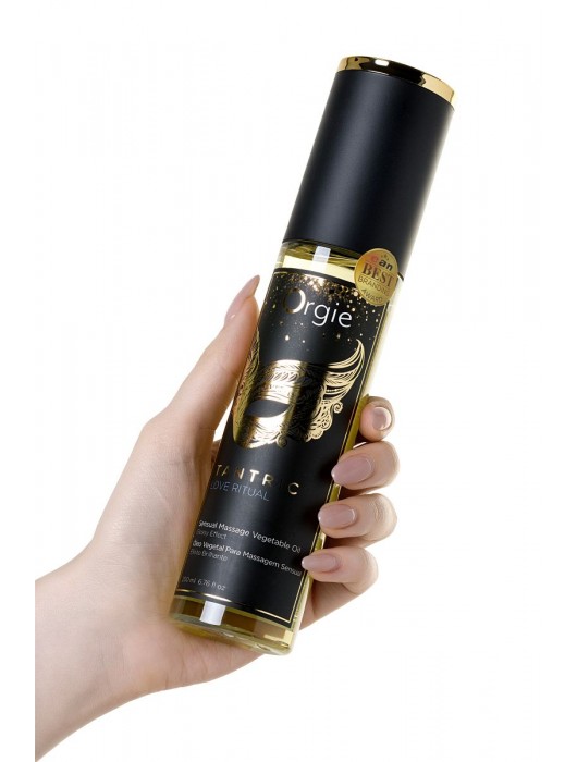 Растительное массажное масло Orgie Tantric Love Ritual - 200 мл. - ORGIE - купить с доставкой в Энгельсе