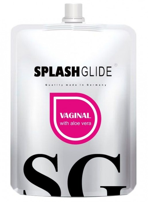 Ухаживающий лубрикант на водной основе Splashglide Vaginal With Aloe Vera - 100 мл. - Splashglide - купить с доставкой в Энгельсе