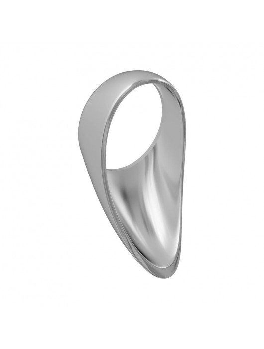Серебристое эрекционное кольцо № 4 - Джага-Джага - в Энгельсе купить с доставкой