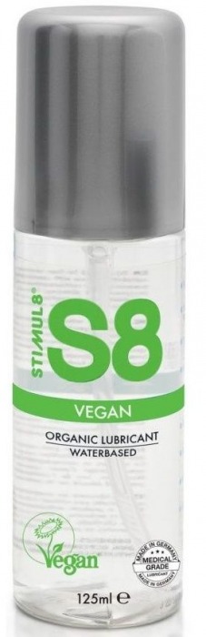 Веганский лубрикант на водной основе S8 Vegan Lube - 125 мл. - Stimul8 - купить с доставкой в Энгельсе