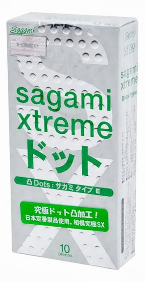 Презервативы Sagami Xtreme Type-E с точками - 10 шт. - Sagami - купить с доставкой в Энгельсе