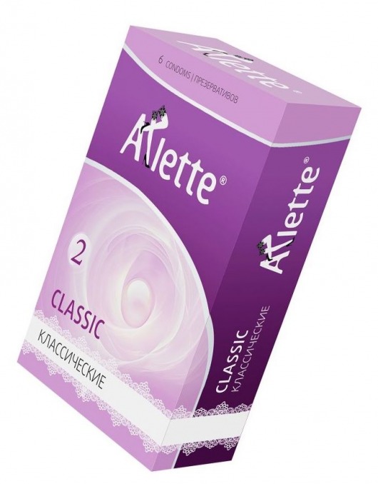 Классические презервативы Arlette Classic - 6 шт. - Arlette - купить с доставкой в Энгельсе