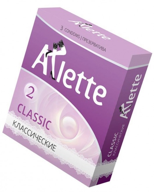 Классические презервативы Arlette Classic - 3 шт. - Arlette - купить с доставкой в Энгельсе