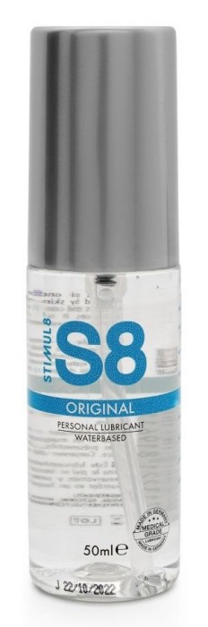 Универсальный лубрикант на водной осноdе S8 Original Lube - 50 мл. - Stimul8 - купить с доставкой в Энгельсе