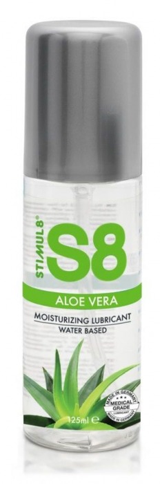 Лубрикант на водной основе S8 Aloe Vera Lube - 125 мл. - Stimul8 - купить с доставкой в Энгельсе