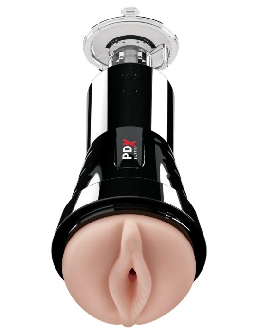 Телесный вибромастурбатор-вагина Cock Compressor Vibrating Stroker - Pipedream - в Энгельсе купить с доставкой