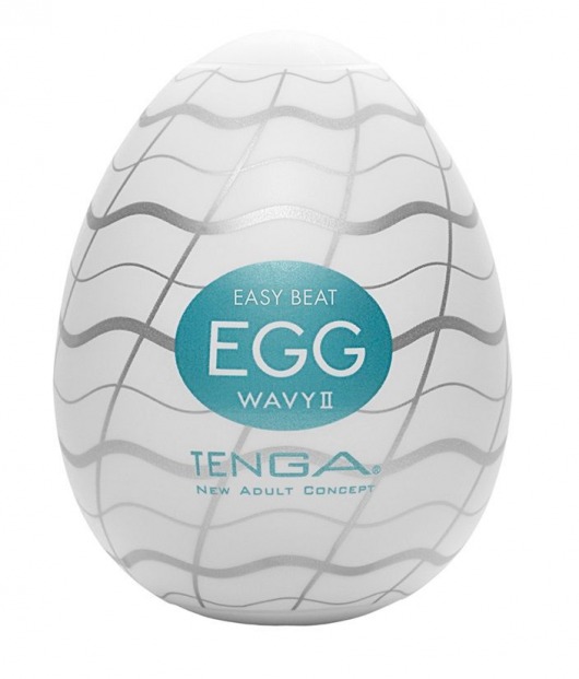 Мастурбатор-яйцо EGG Wavy II - Tenga - в Энгельсе купить с доставкой