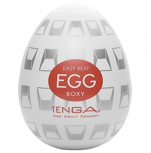 Мастурбатор-яйцо EGG Boxy - Tenga - в Энгельсе купить с доставкой