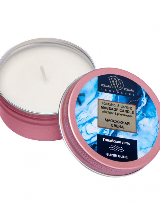 Массажная свеча  Гавайское лето - БиоМед - купить с доставкой в Энгельсе
