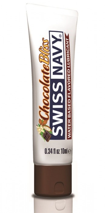 Лубрикант с ароматом шоколада Swiss Navy Chocolate Bliss Lube - 10 мл. - Swiss navy - купить с доставкой в Энгельсе