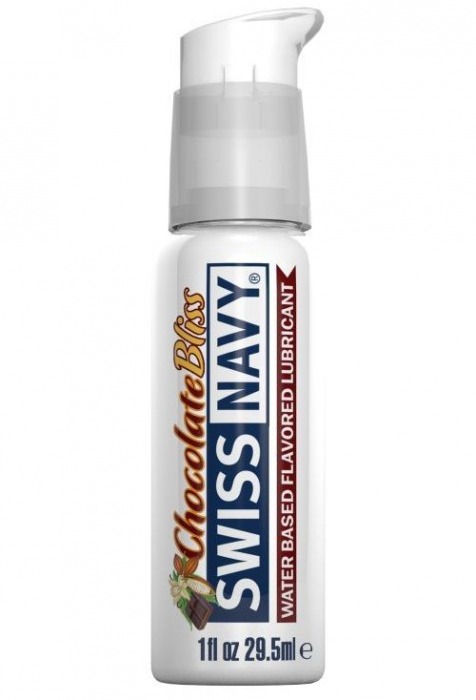 Лубрикант с ароматом шоколада Swiss Navy Chocolate Bliss Lube - 29,5 мл. - Swiss navy - купить с доставкой в Энгельсе