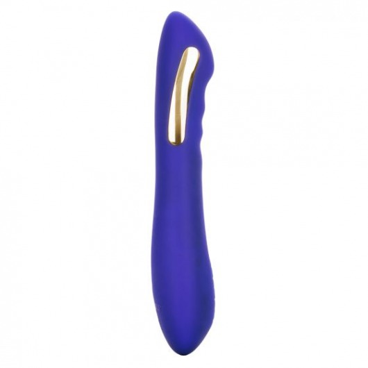 Фиолетовый вибратор с электростимуляцией Intimate E-Stimulator Petite Wand - 18,5 см. - California Exotic Novelties - купить с доставкой в Энгельсе