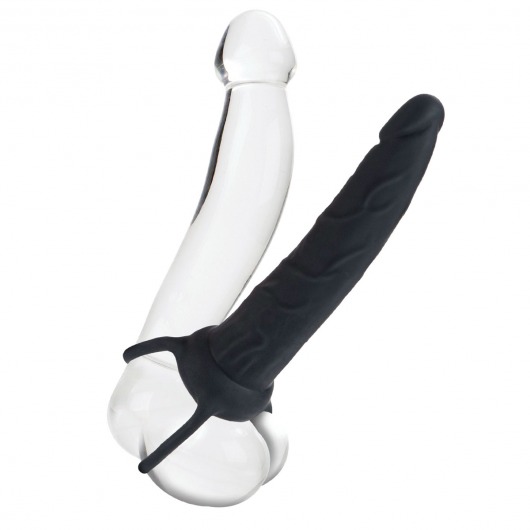 Насадка на пенис Silicone Love Rider Dual Penetrator для двойного проникновения - 14 см. - California Exotic Novelties - в Энгельсе купить с доставкой