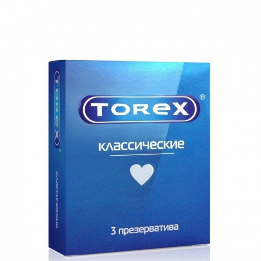 Гладкие презервативы Torex  Классические  - 3 шт. - Torex - купить с доставкой в Энгельсе