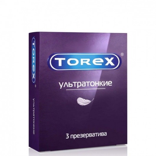 Презервативы Torex  Ультратонкие  - 3 шт. - Torex - купить с доставкой в Энгельсе