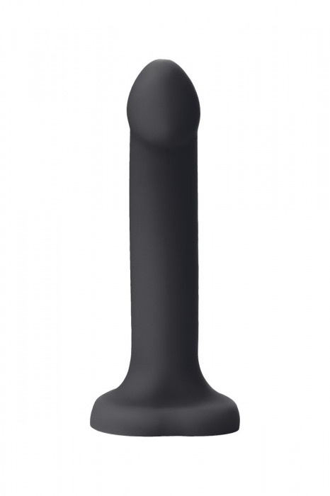 Черный фаллос с имитацией эякуляции Silicon Cum Dildo L - 19,6 см. - Strap-on-me - купить с доставкой в Энгельсе