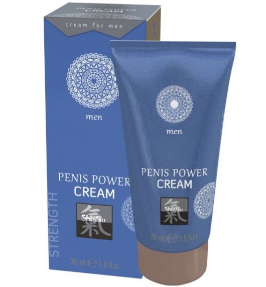 Возбуждающий крем для мужчин Penis Power Cream - 30 мл. - Shiatsu - купить с доставкой в Энгельсе