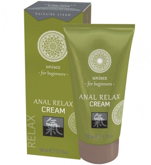 Анальный крем Anal Relax Cream - 50 мл. - Shiatsu - купить с доставкой в Энгельсе