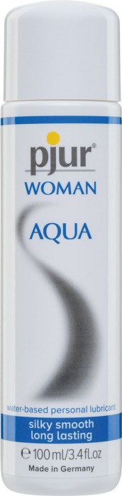 Лубрикант на водной основе pjur WOMAN Aqua - 100 мл. - Pjur - купить с доставкой в Энгельсе