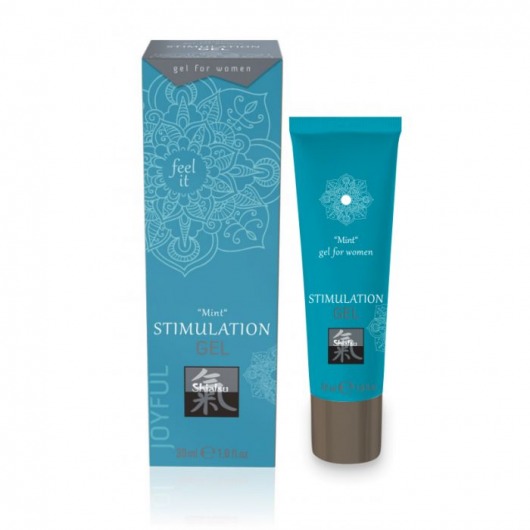 Возбуждающий интимный гель STIMULATION GEL Mint - 30 мл. - Shiatsu - купить с доставкой в Энгельсе