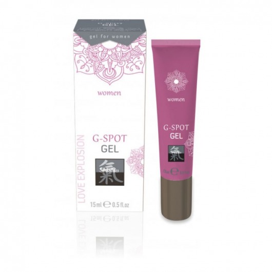 Возбуждающий интимный гель G-SPOT GEL - 15 мл. - Shiatsu - купить с доставкой в Энгельсе