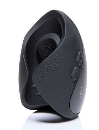 Черный инновационный мужской вибратор PULSE SOLO ESSENTIAL - Hot Octopuss - в Энгельсе купить с доставкой