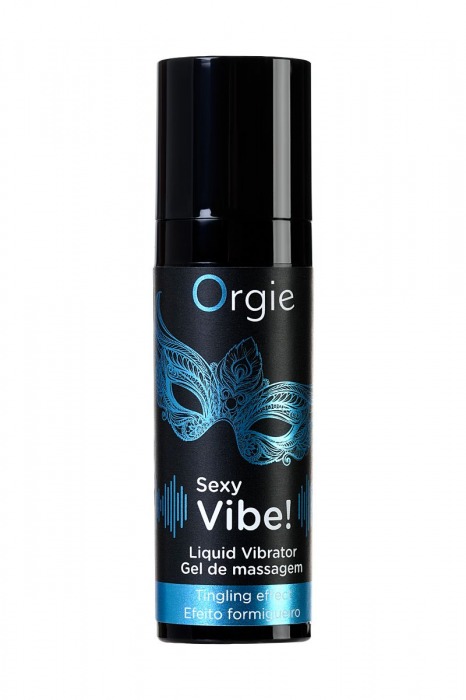 Гель для массажа ORGIE Sexy Vibe Liquid Vibrator с эффектом вибрации - 15 мл. - ORGIE - купить с доставкой в Энгельсе