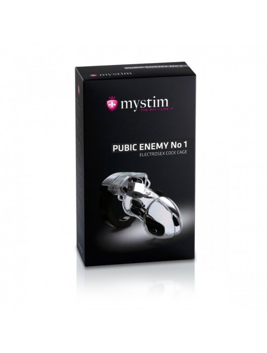 Пояс верности с электростимуляцией Pubic Enemy №1 - MyStim - купить с доставкой в Энгельсе