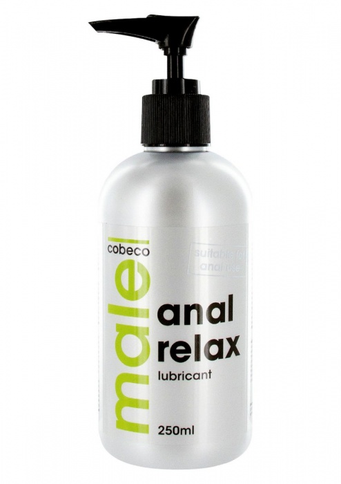 Анальный лубрикант MALE Cobeco Anal Relax Lubricant - 250 мл. - Cobeco - купить с доставкой в Энгельсе