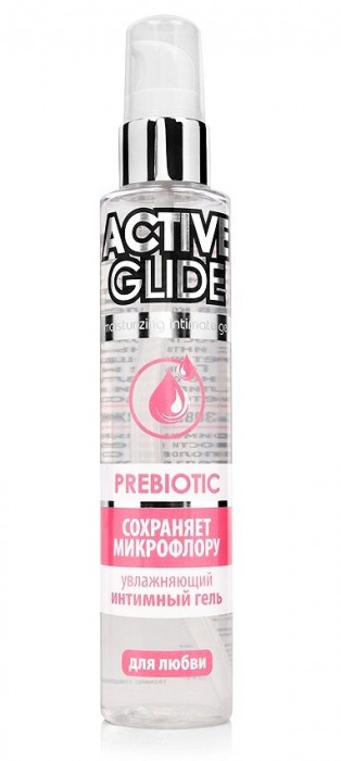 Увлажняющий интимный гель Active Glide Prebiotic - 100 гр. - Биоритм - купить с доставкой в Энгельсе