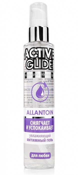 Увлажняющий интимный гель Active Glide Allantoin - 100 гр. - Биоритм - купить с доставкой в Энгельсе