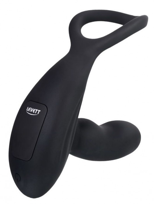 Черный стимулятор простаты Maud с вибрацией - Levett - в Энгельсе купить с доставкой